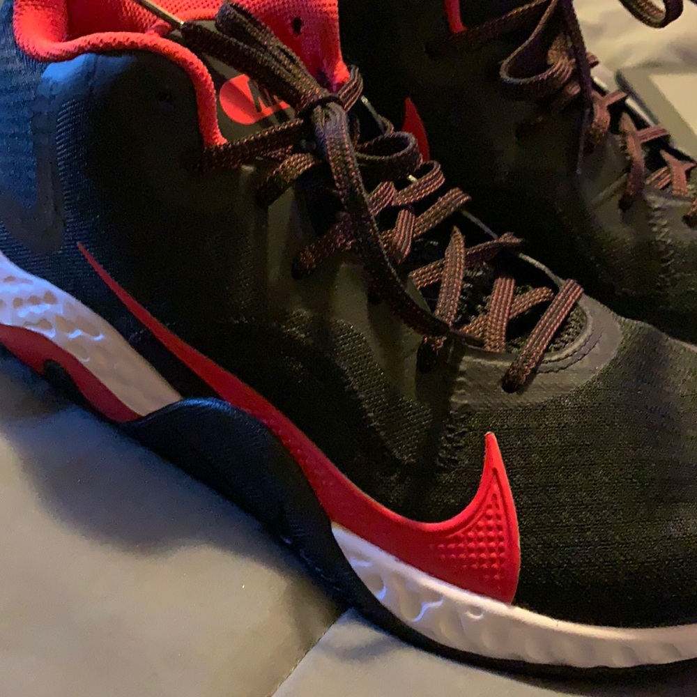 mens nike high tops worn twice